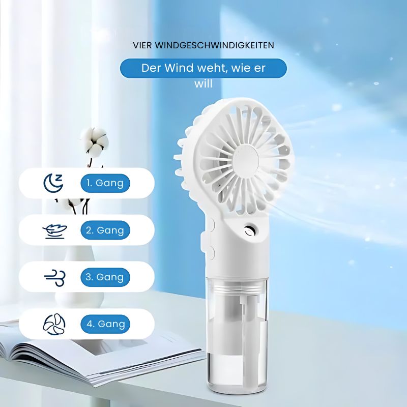 KühlNebel™ | Tragbarer Ventilator