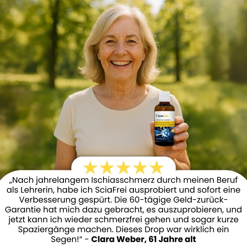 SciaFrei™ | Tropfen gegen Ischias- und Nervenschmerzen