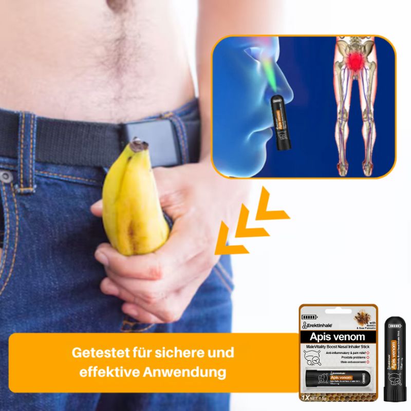 ErektInhale™ | Nasaler Inhalator-Stick für männliche Vitalität