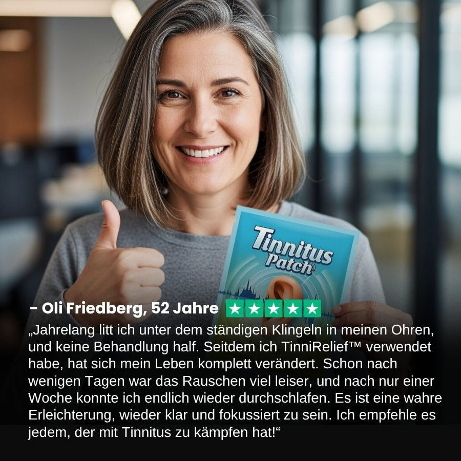TinniRelief™ | Anti-Tinnitus-Pflaster