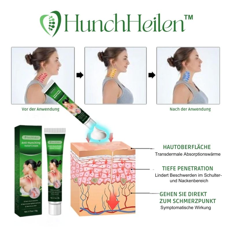 HunchHeilen™ | Anti-Hunching Entlastungscreme