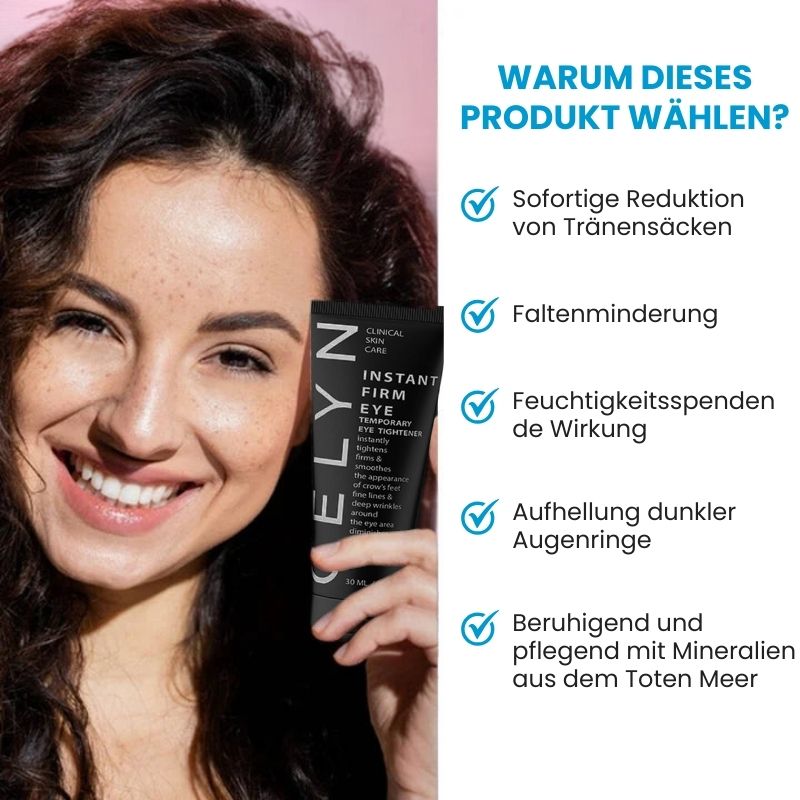 EyeFirm™ - Creme | Reduziert Schwellungen und Fältchen in 5 Minuten