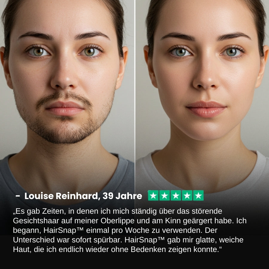 HairSnap™ | Gesichts-Haarentfernungscreme