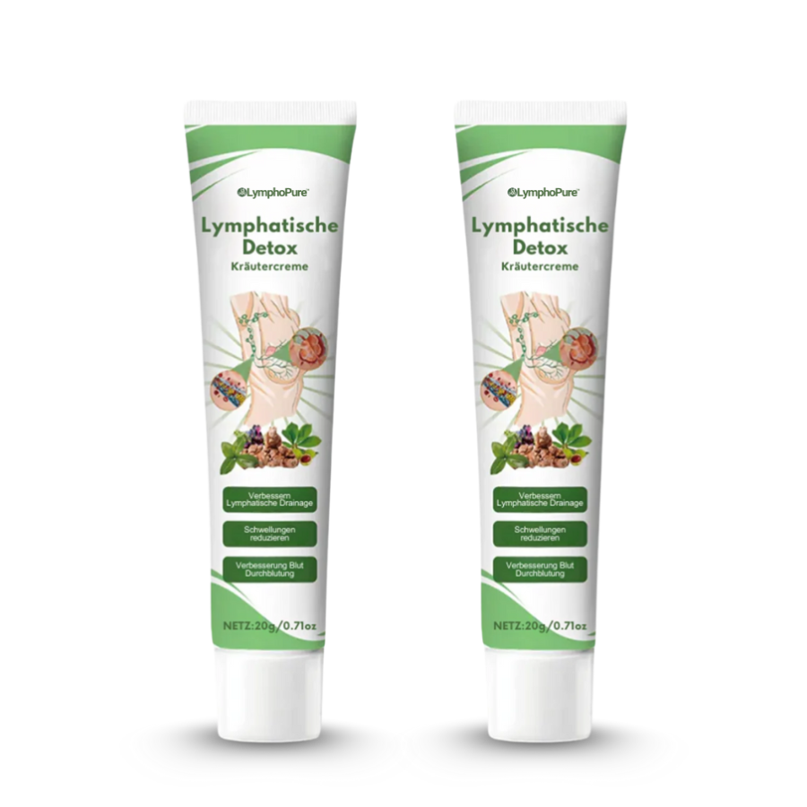 LymphoPure™  | Lymphatische Detox-Kräutercreme