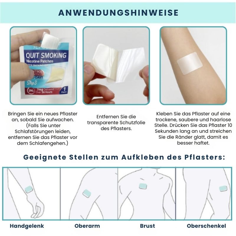 RauchEnd™ | Hautpflaster zur Rauchentwöhnung