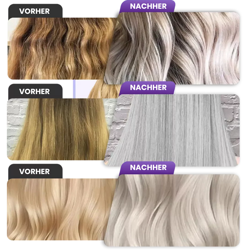 BlondKlar | Anti-Gelbstich-Haarmaske