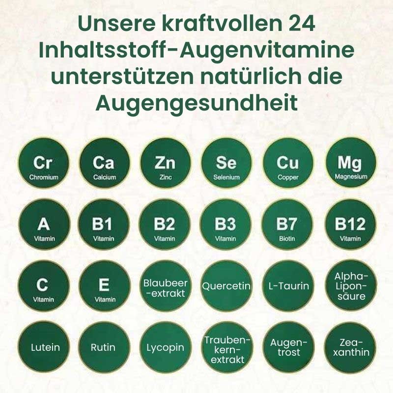 EyeCure™ | Kräuter-Augen-Nahrungsergänzung