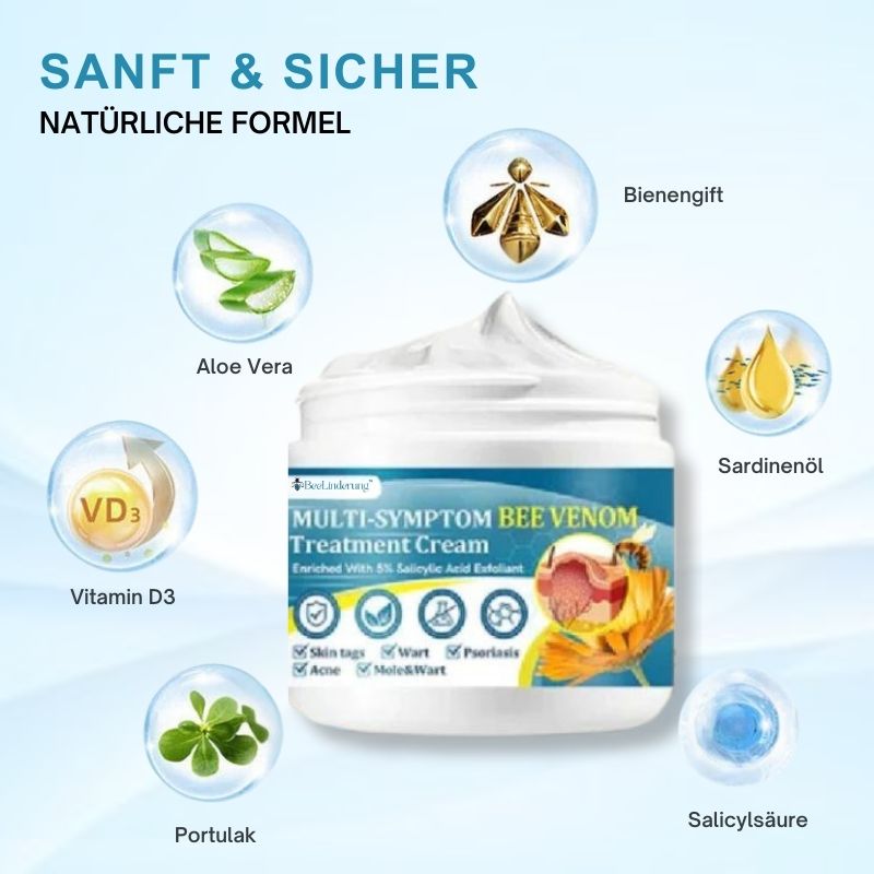 BeeLinderung™ |  Multi-Symptom-Bienengift-Behandlungscreme