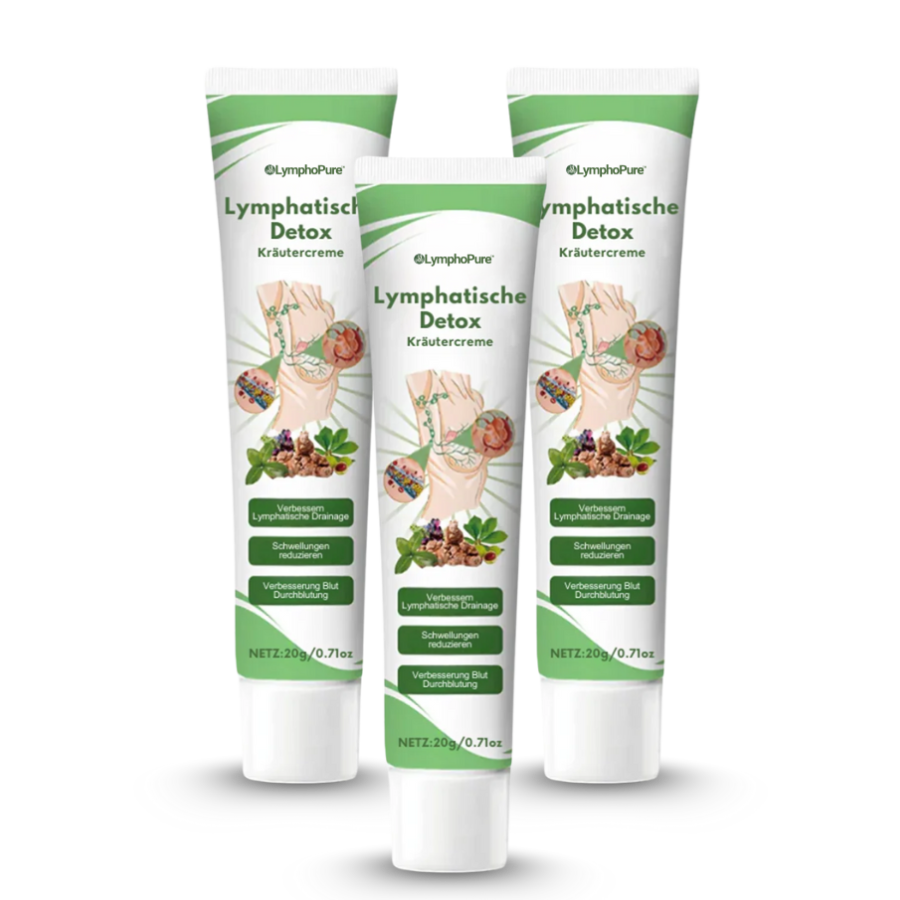 LymphoPure™  | Lymphatische Detox-Kräutercreme