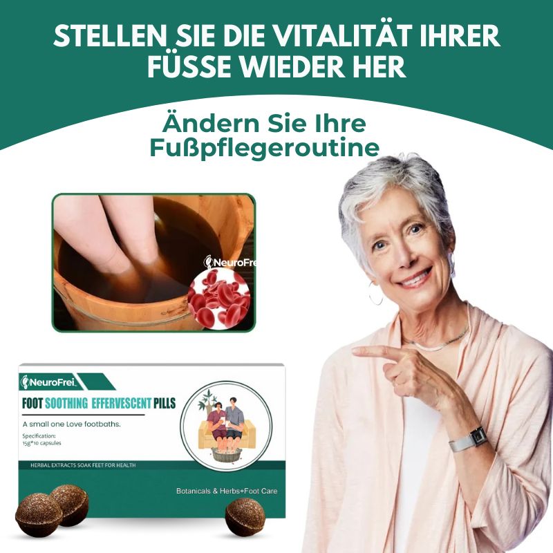 NeuroFrei™ | Fußbad-Kapseln gegen Neuropathie