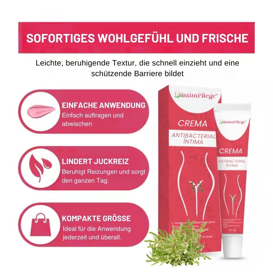 IntimPflege™ | Antibakterielle Intimcreme