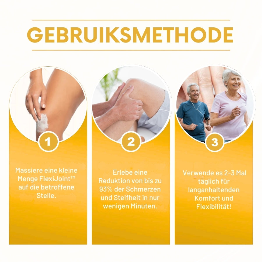 FlexiJoint™ | Schmerzlindernde Gelenkheilungscreme