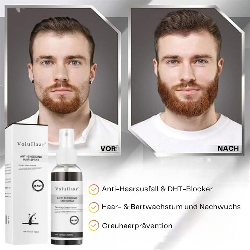 VoluHaar™ | Anti-Ausschütten-Spray