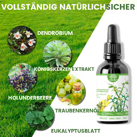 CoughRelief™ | Stoppen Sie den Husten nach nur einem Tropfen!