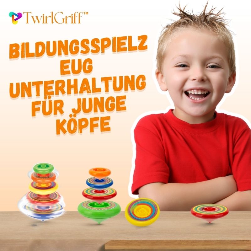 TwirlGriff™ | Ergonomisches Stapelkreisel-Set