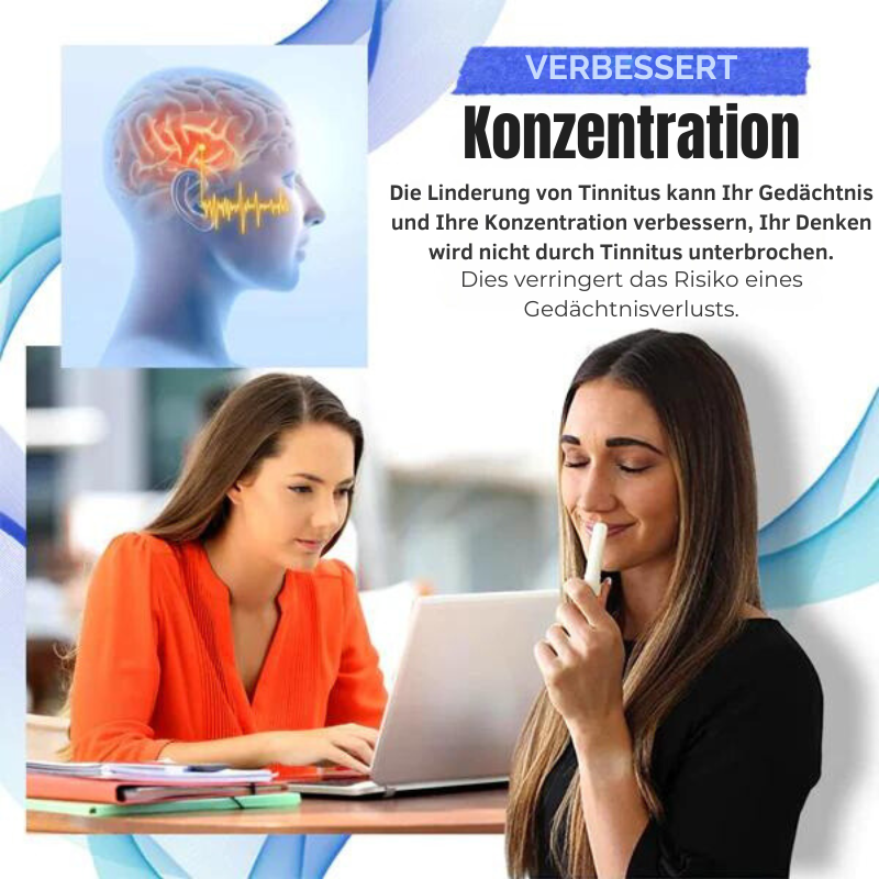 OhrFrei™ | Entfernen Sie lästigen Tinnitus in nur 1 Inhalation!
