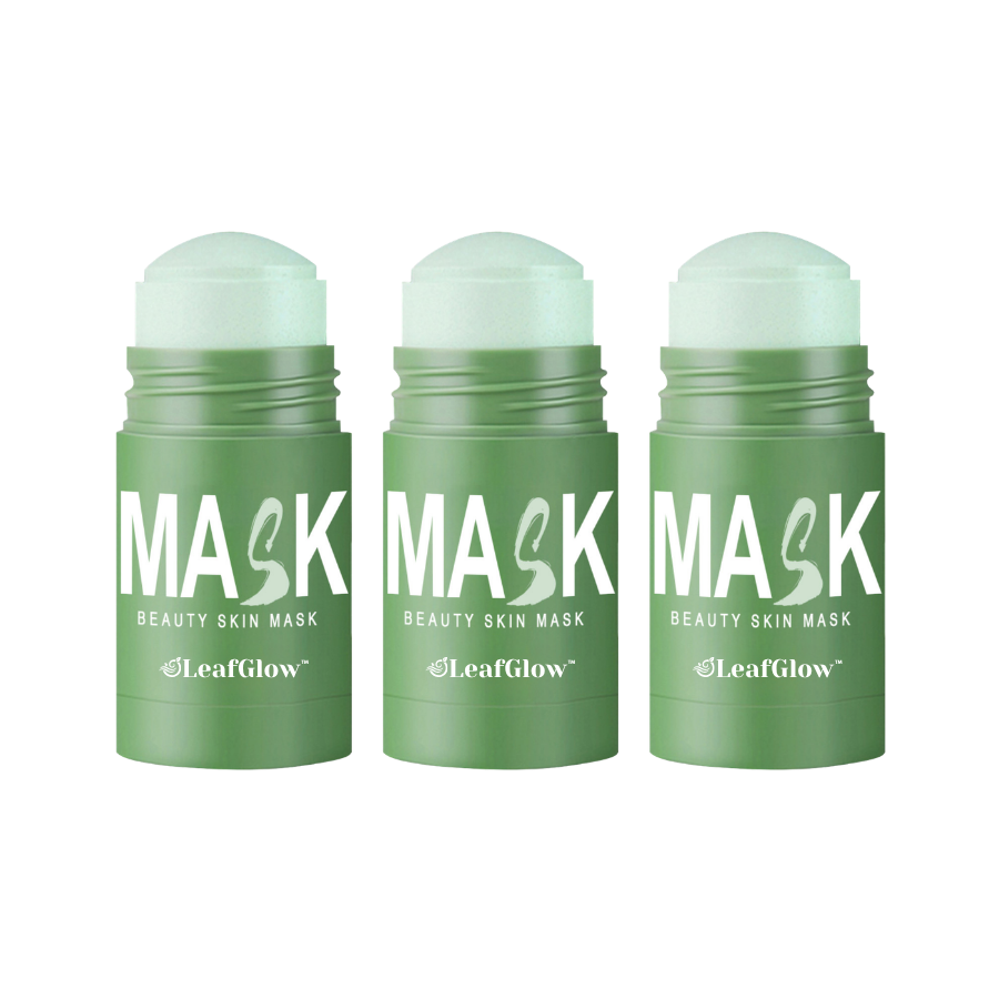 LeafGlow™ Grüntee-Maske