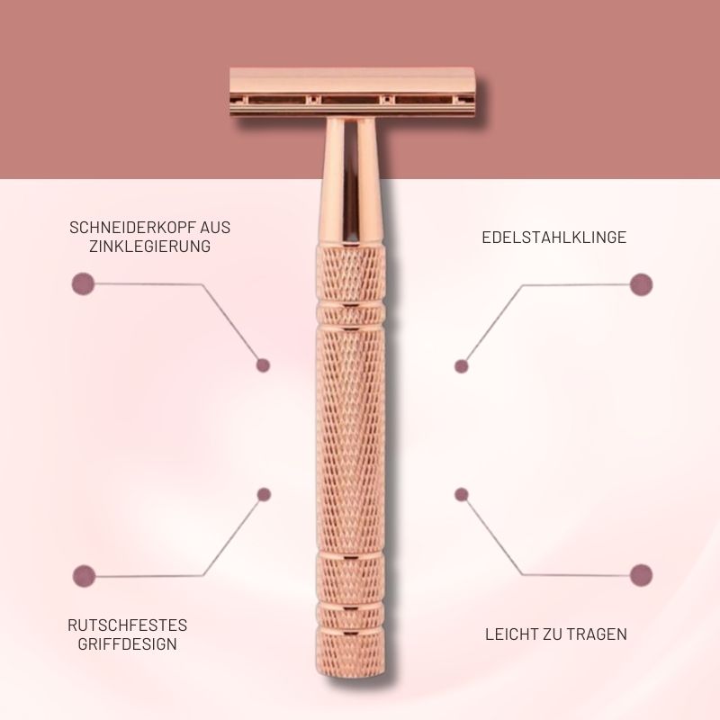 ZeroIrrit™ | Beruhigender Haut-Sicherheitsrasierer