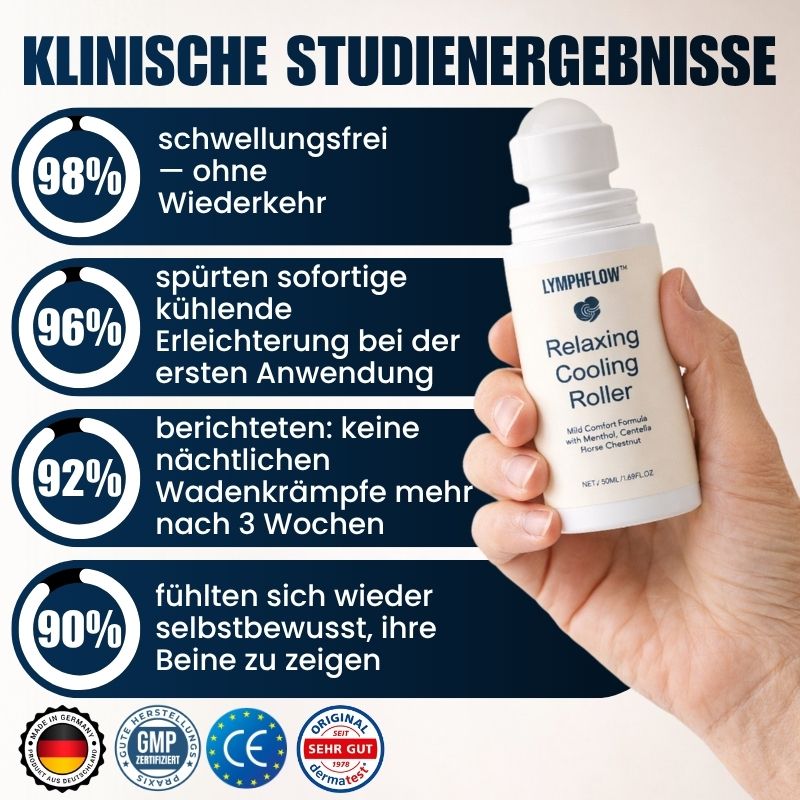 LymphFlow™ | Roller gegen Beinschwellungen