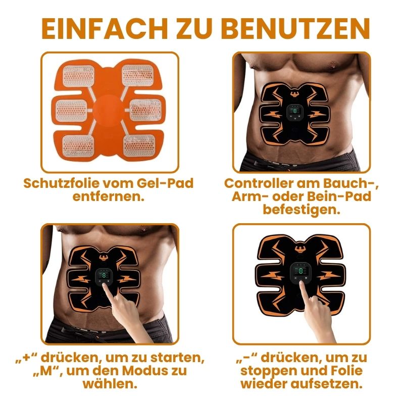 CoreFlex™ | EMS-Bauchtrainer Body Pad