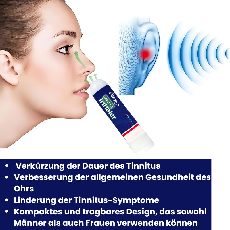 EchoStille™ | Sofortiger Tinnitus-Linderung Nasen-Inhalator