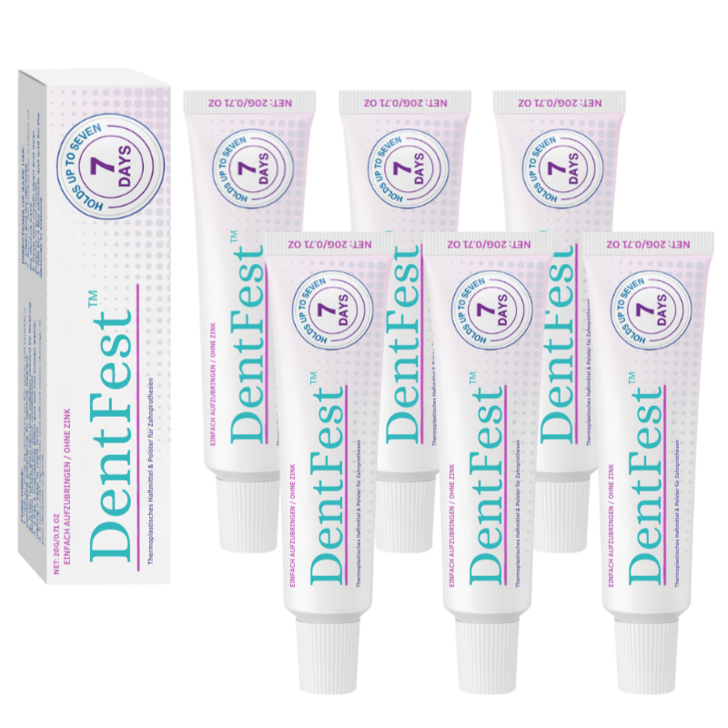 DentFest™ | Thermoplastischer Prothesen-Haftstreifen
