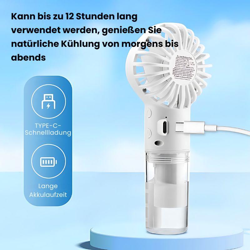 KühlNebel™ | Tragbarer Ventilator