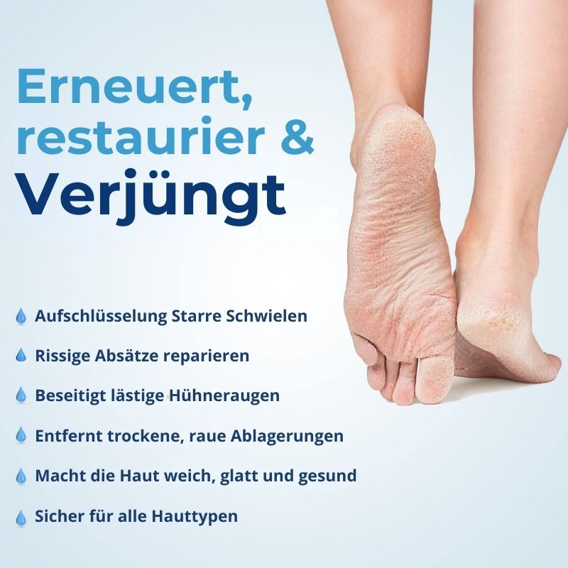 FußCornLösung™ | Kräuter-Fußschwielenentfernungssalbe