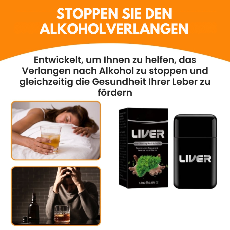 LeberDetox™ | Stoppt Alkoholverlangen & regeneriert die Leber