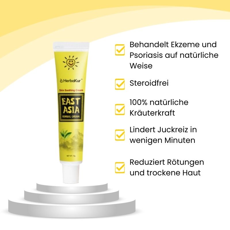 HerbaKur™ | Ekzem & Psoriasis Kräutercreme