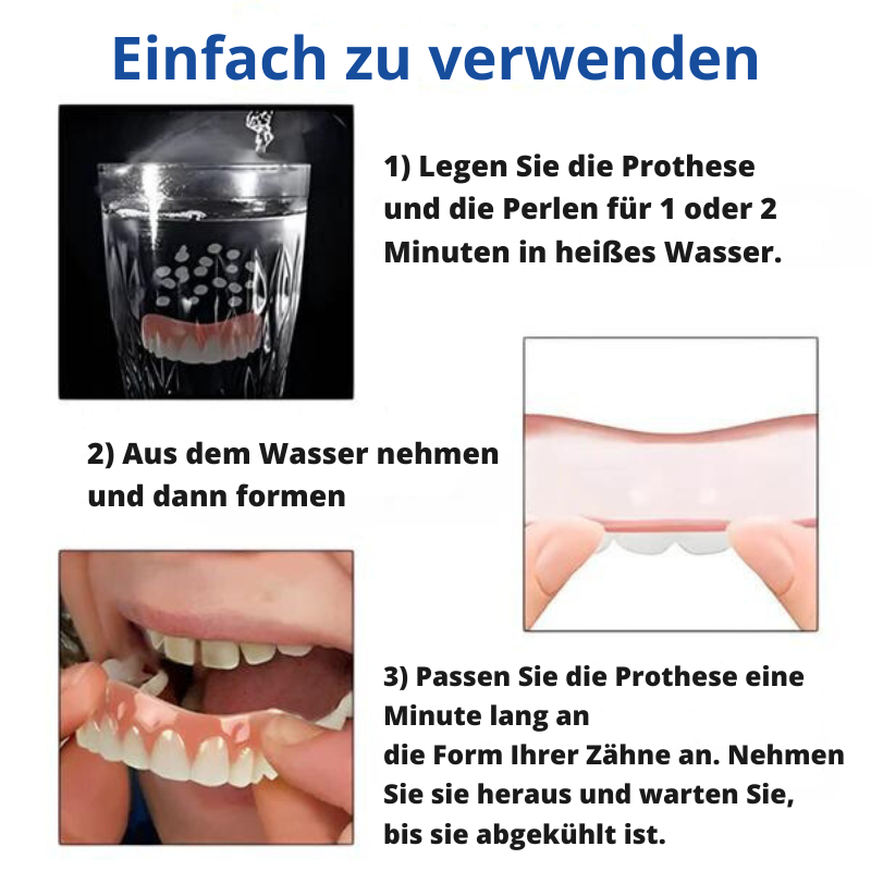 LächelnGlanz™ | Sicher dir dein strahlendes Lächeln in 1 Sekunde!