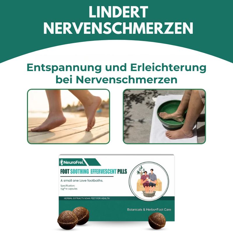 NeuroFrei™ | Fußbad-Kapseln gegen Neuropathie