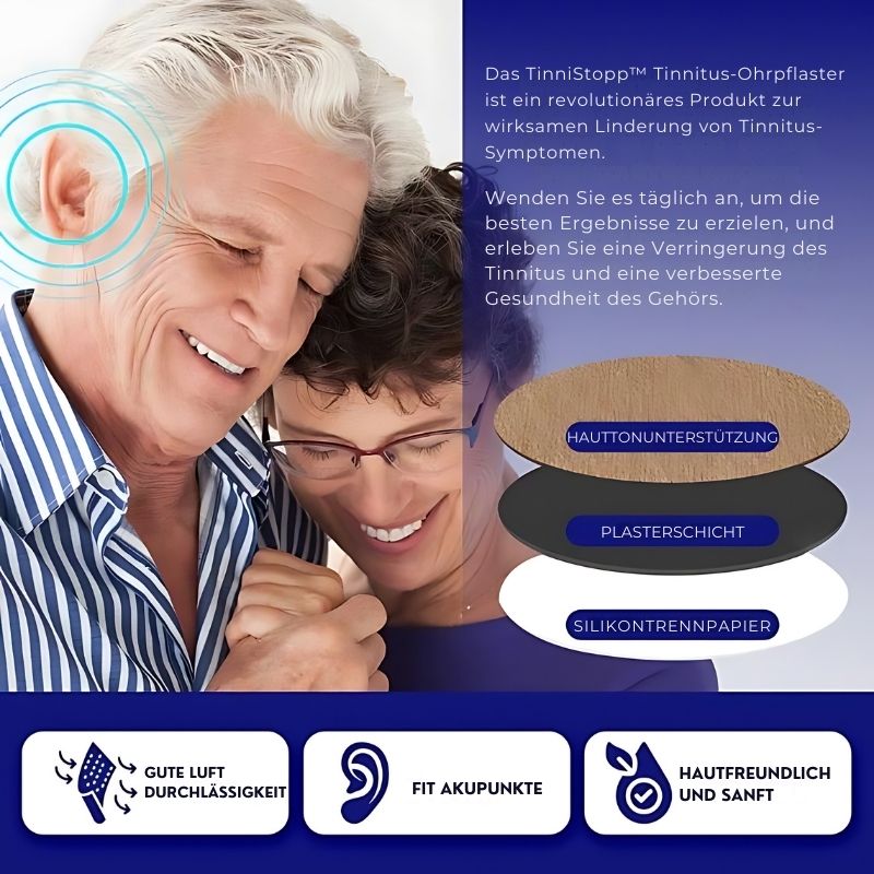 TinniStopp™ | Tinnitus Behandlungspflaster