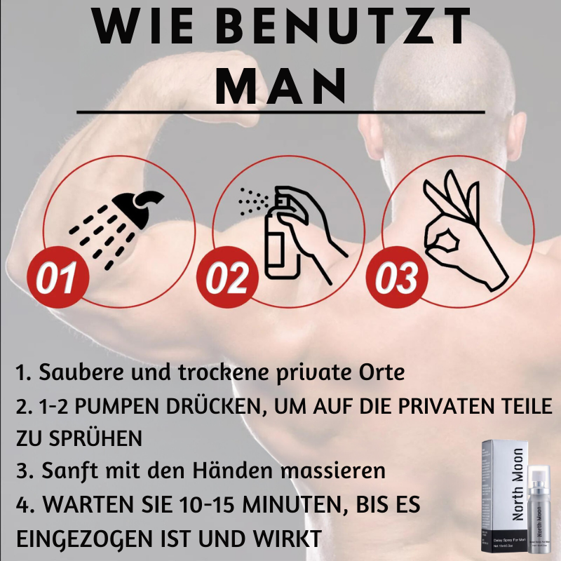 StärkeBoost™ | Langanhaltender Sex mit nur 1 Sprühstoß!