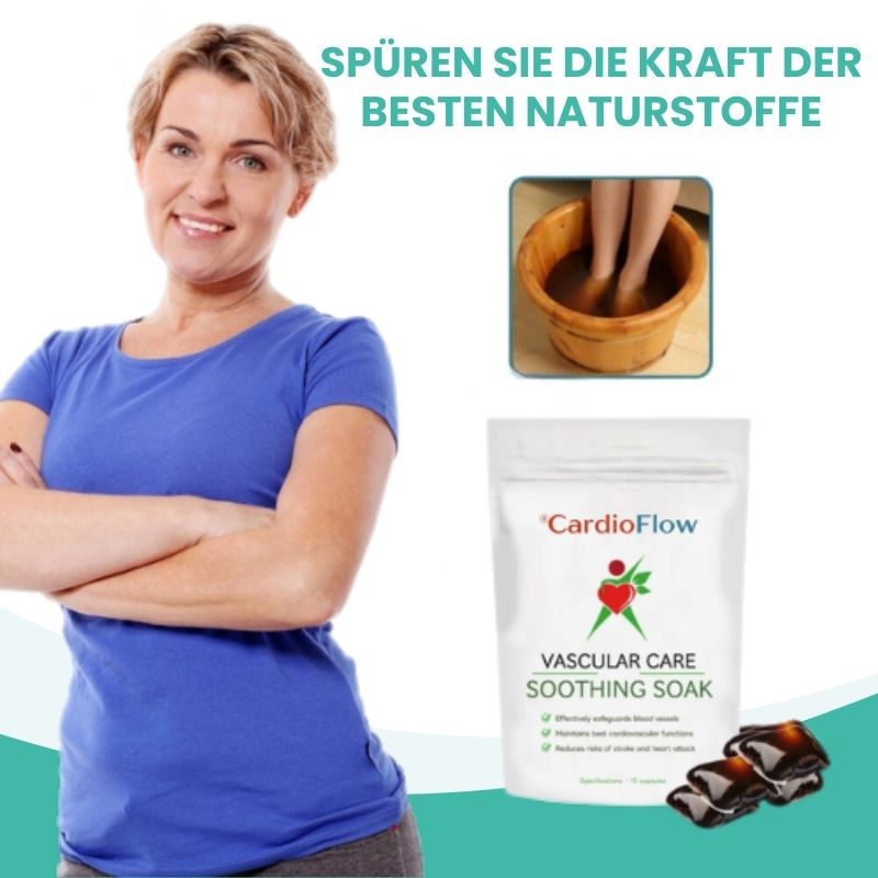CardioPur™ | Reinigen Sie Ihre Blutgefäße mit fortschrittlicher Fußtherapie!