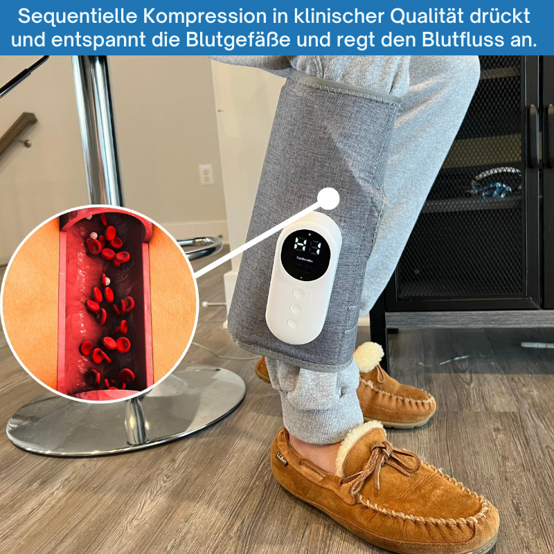 BeinMassager™ | Beseitigt Beinschwellungen, Schmerzen und Krämpfe in nur wenigen Minuten!