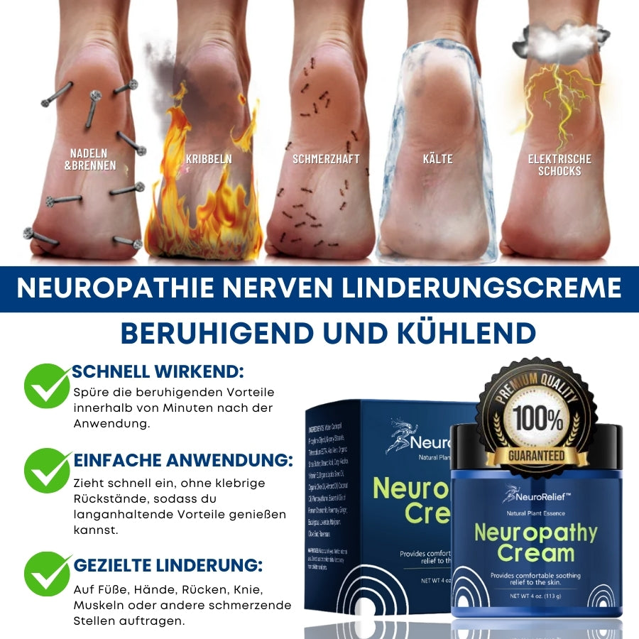 NeuroRelief™ | Natürliche Neuropathie-Creme