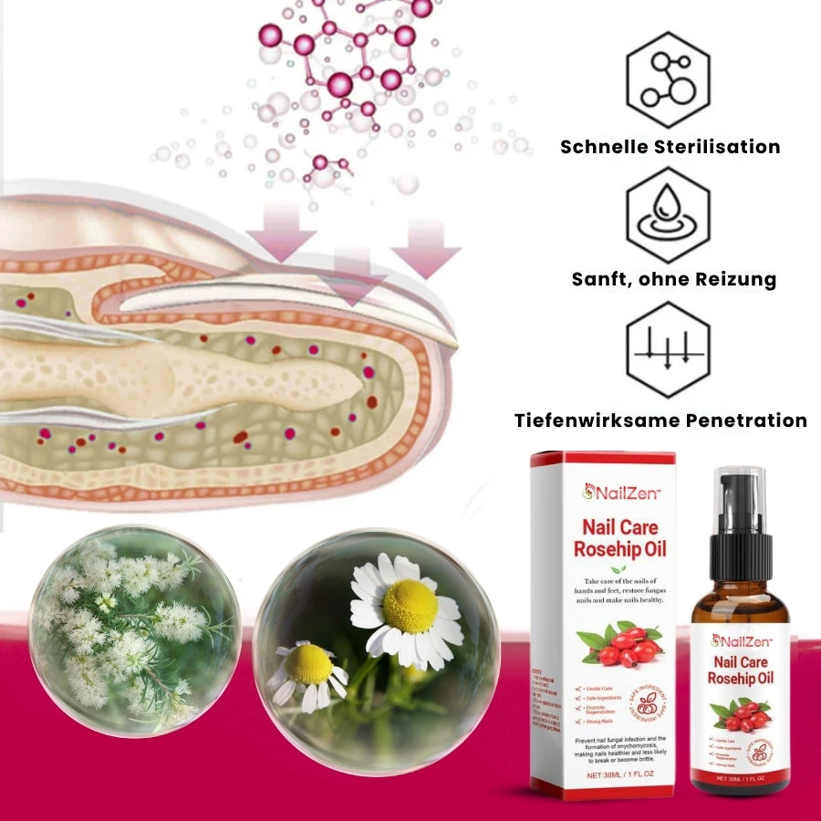 NailZen™ | Hagebuttenöl Nagelbehandlung