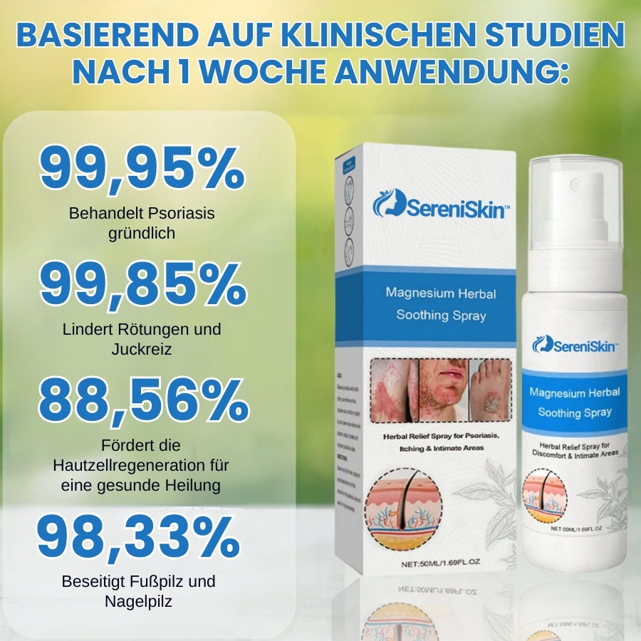 SereniSkin™ | Magnesium Kräuter Beruhigungs-Spray