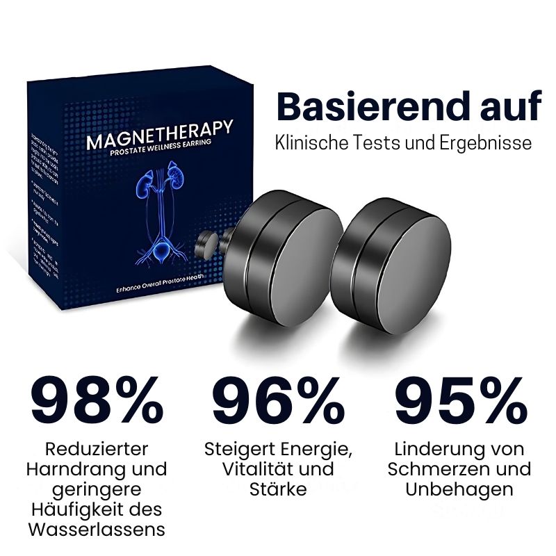 ProstataMagnet™ | Magnettherapie Prostata Wellness Ohrring