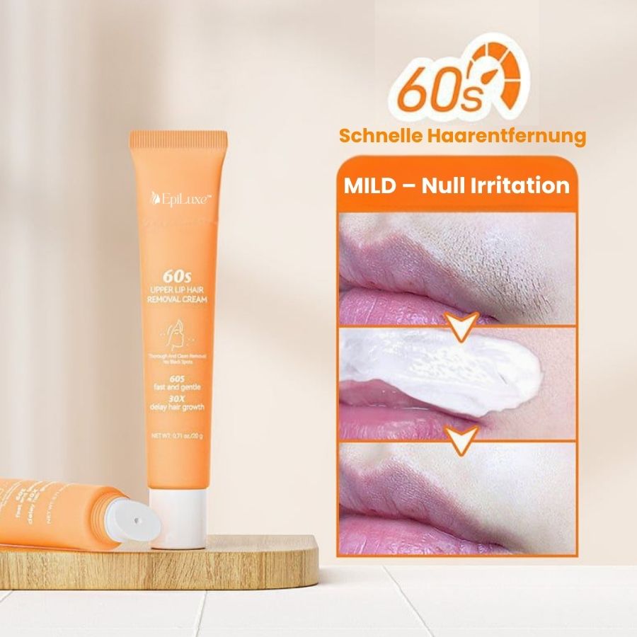 EpiLuxe™ | Haarentfernungscreme für die Oberlippe
