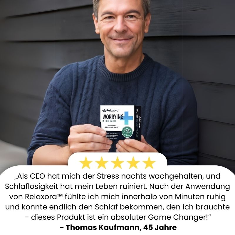 Relaxora™ | Angstlinder-Pflaster