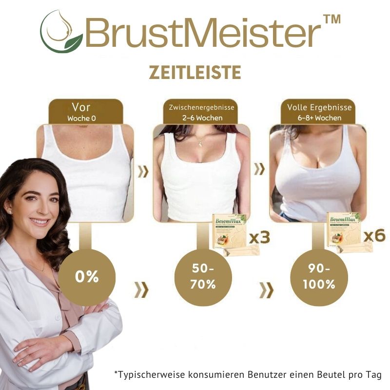 BrustMeister™ | Pueraria Mirifica Papaya Saft Brust Wachsen Pulver