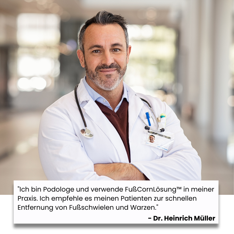 FußCornLösung™ | Kräuter-Fußschwielenentfernungssalbe