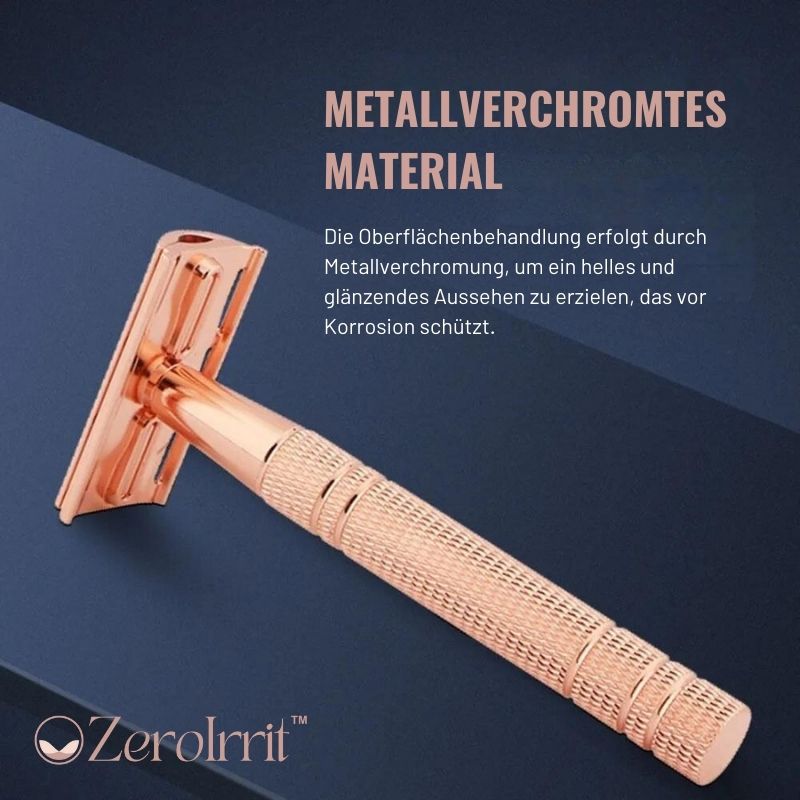 ZeroIrrit™ | Beruhigender Haut-Sicherheitsrasierer
