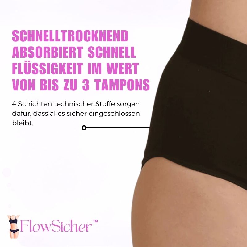 FlowSicher™ | Periodenunterwäsche