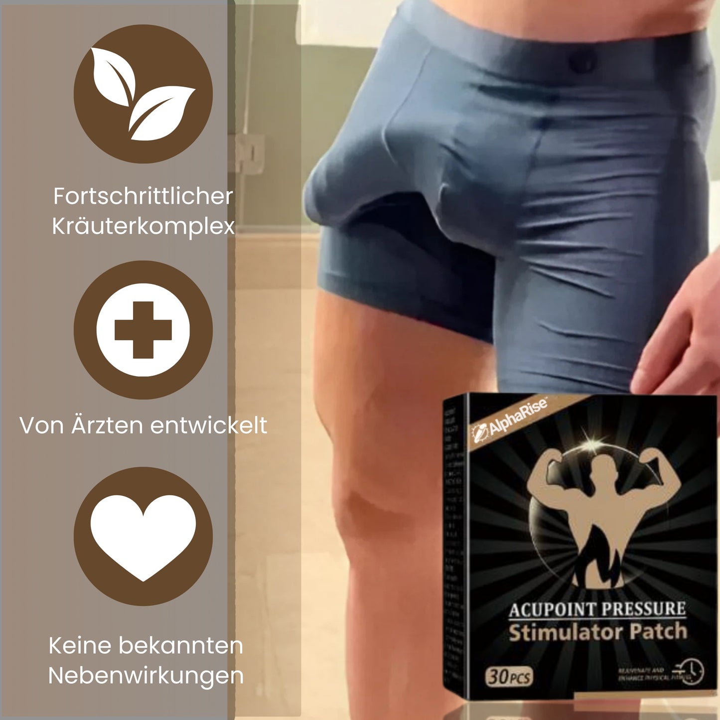 AlphaRise™ | Erektion Stimulation Pflaster