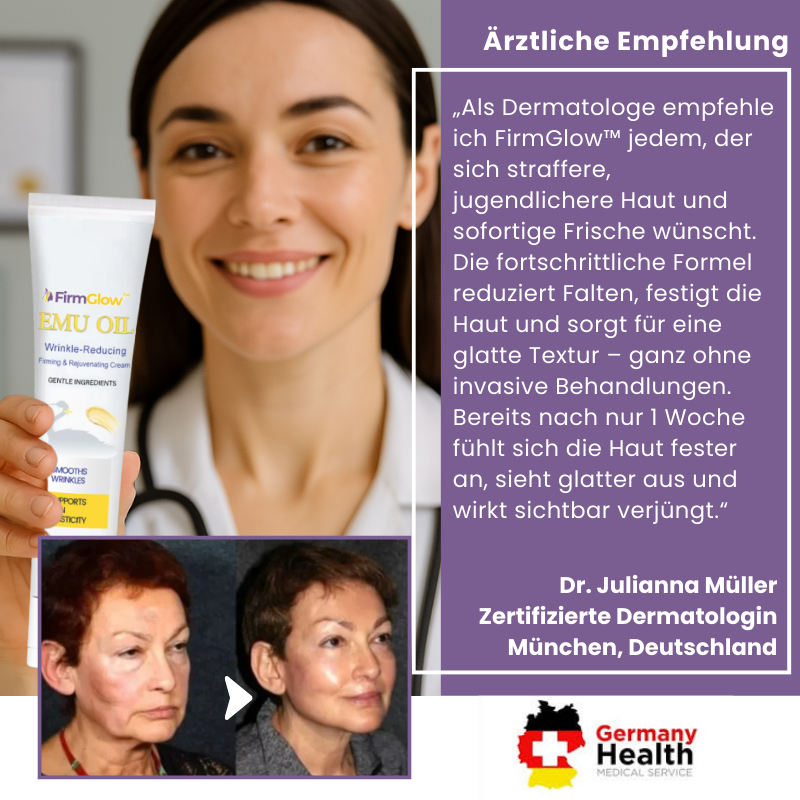 FirmGlow™ | Emu-Öl Hautstraffungscreme