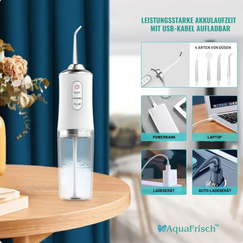 AquaFrisch™ | Saubere Zähne & ein strahlenderes Lächeln