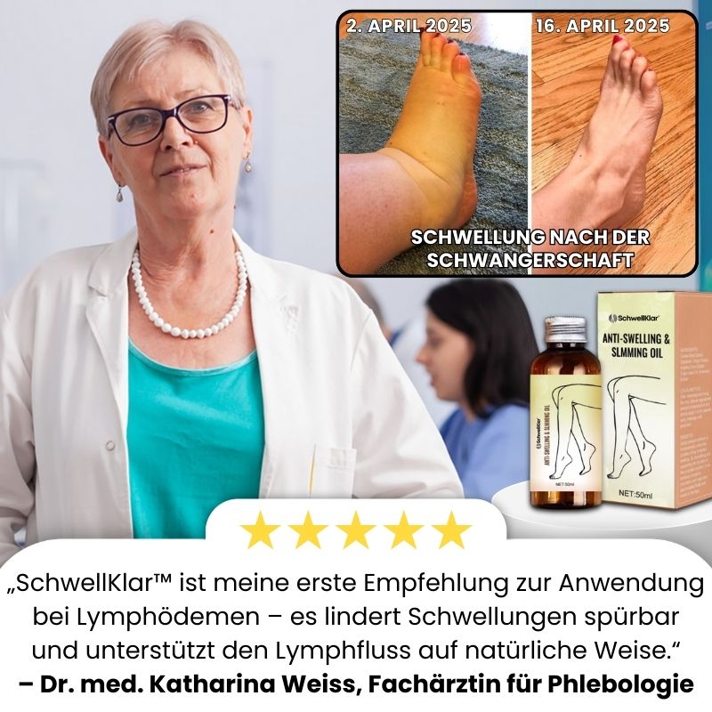 SchwellKlar™ | Anti-Schwellungs- & Slimming-Öl